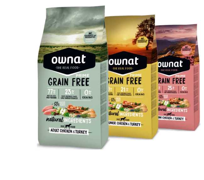 Беззерновой корм для кошек Ownat